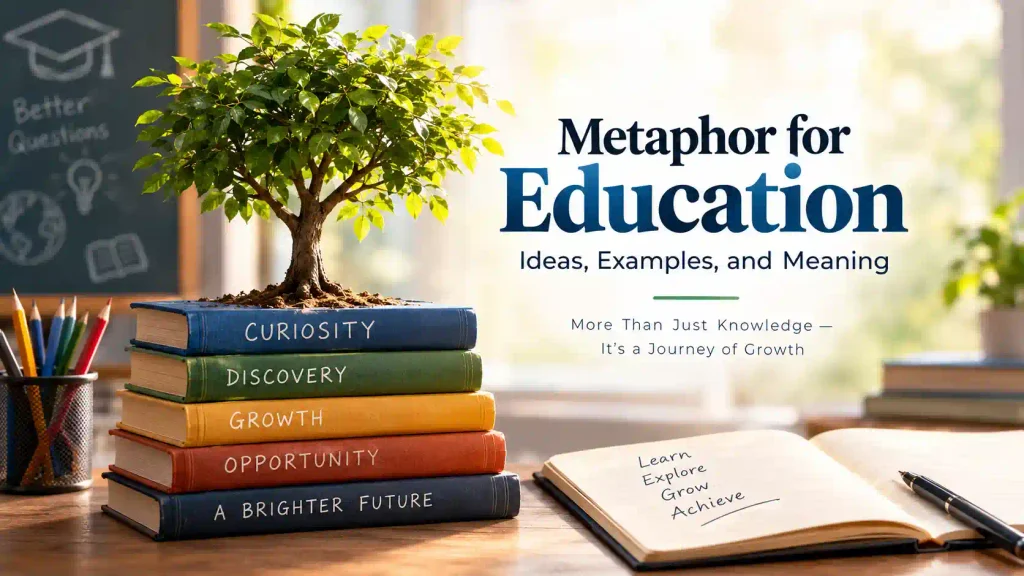 metaphor for education