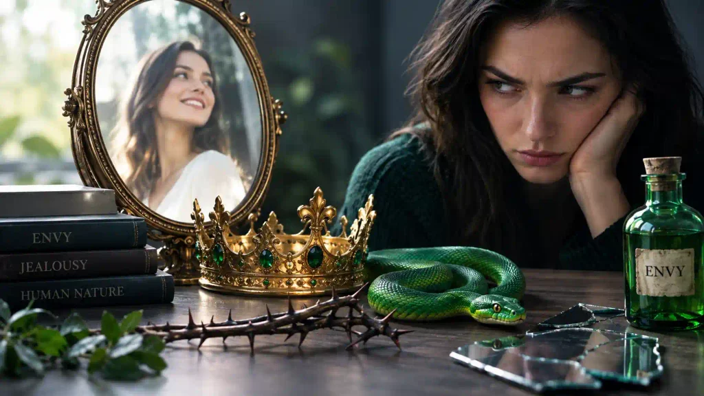 metaphor for envy