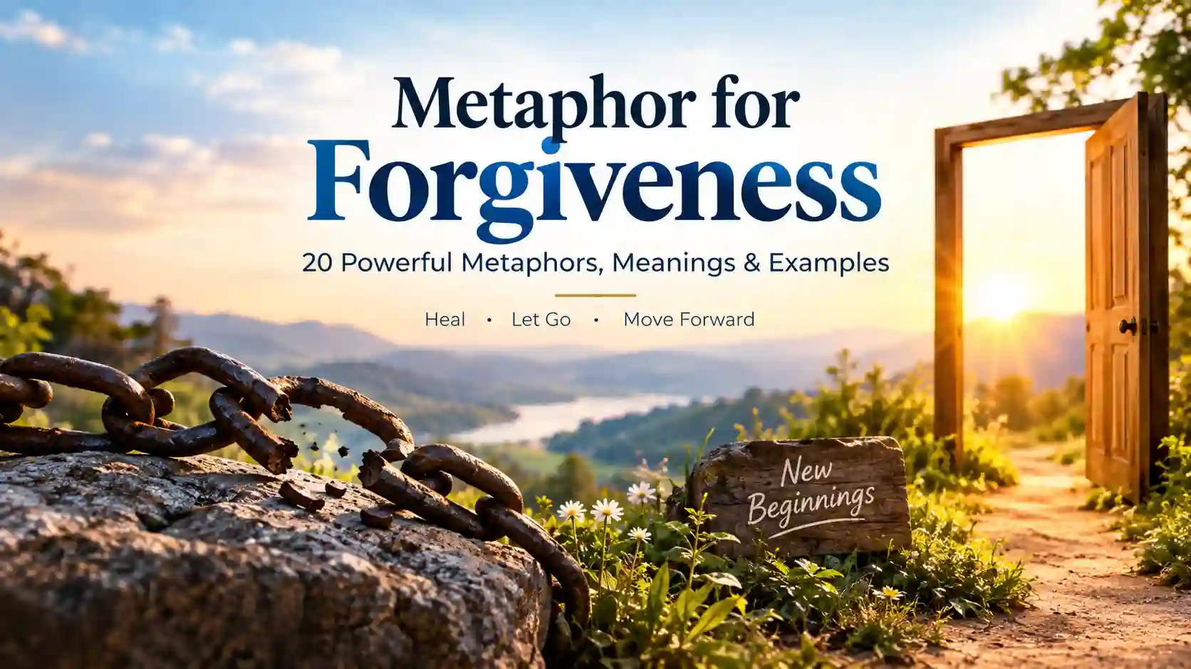 Powerful Statement Examples Metaphor for Forgiveness: 20 Powerful Metaphors & Examples