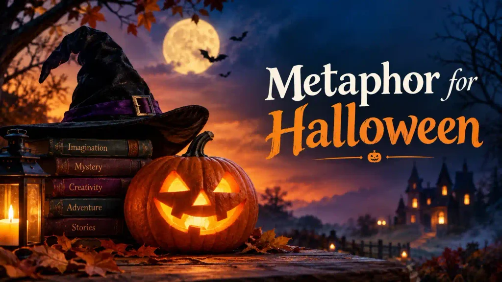 metaphor for halloween