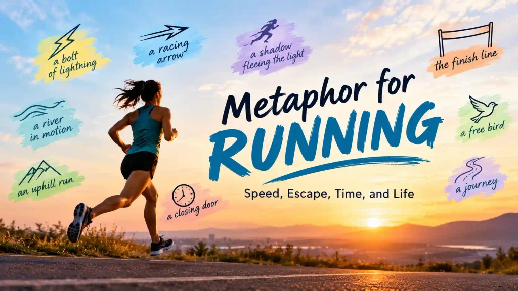 metaphor for running
