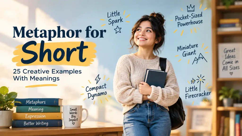 Metaphor for Short: 25 Creative Examples With Meanings