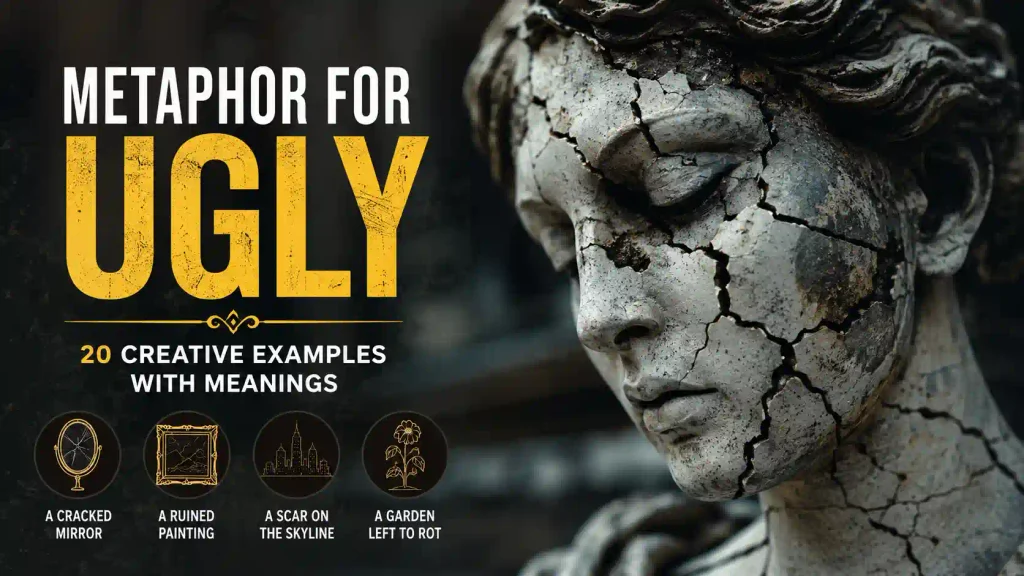 metaphor for ugly