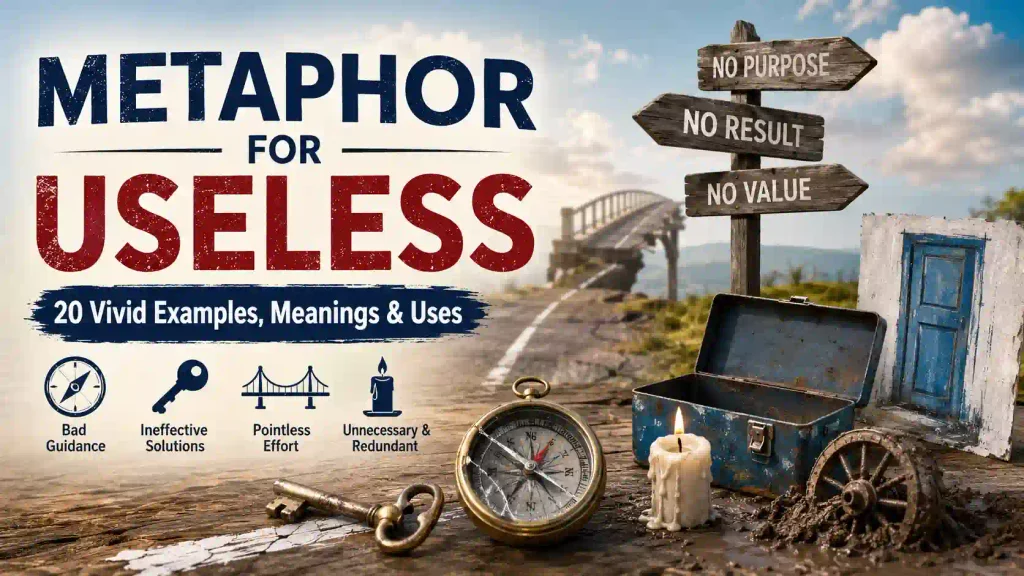 Metaphor for Useless