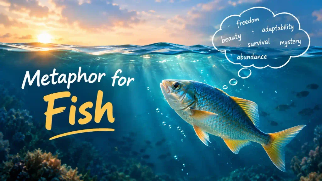 metaphor for fish
